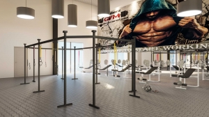 3D Visualisierung eines Fitnesscenters