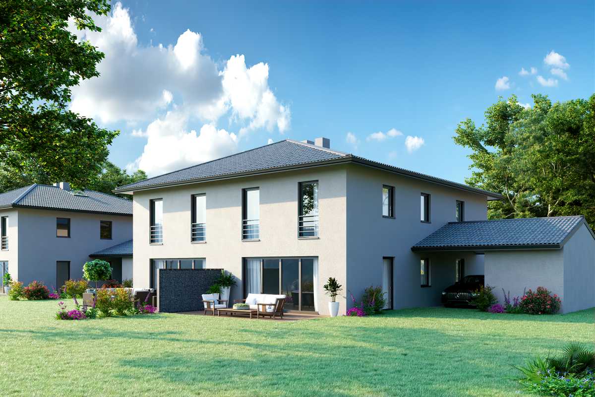 Architekturrendering: Für Ihren Immobilienverkauf erstellen wir tolle 3D Visualisierungen, preiswert und 100% zuverlässig. Call 0893816877-0✅